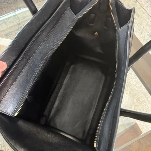 Celine Phyton Suede Large Tote Bag - Picture 5 of 7